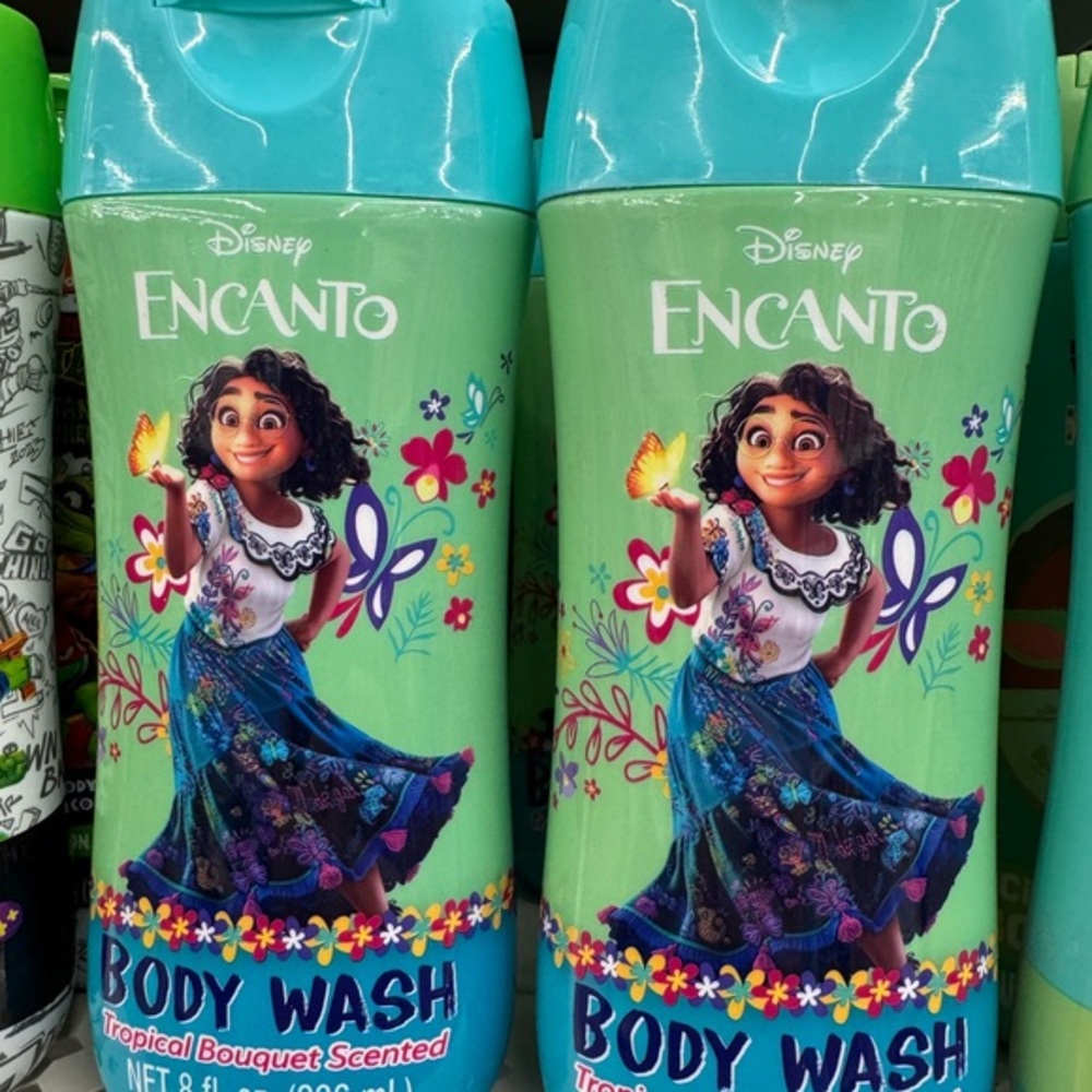 Disney Encanto Tropical Bouquet Body Wash - Teal and Green
